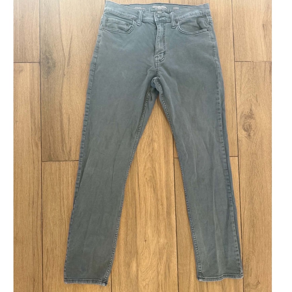 Goodfellow & Co Mens Athletic Fit Total Flex Gray Jeans 32x32